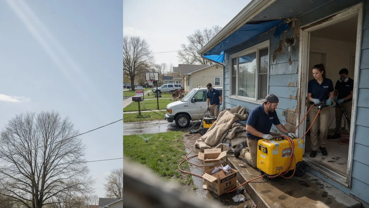 Basement Flood Cleanup in Eden, SD near me